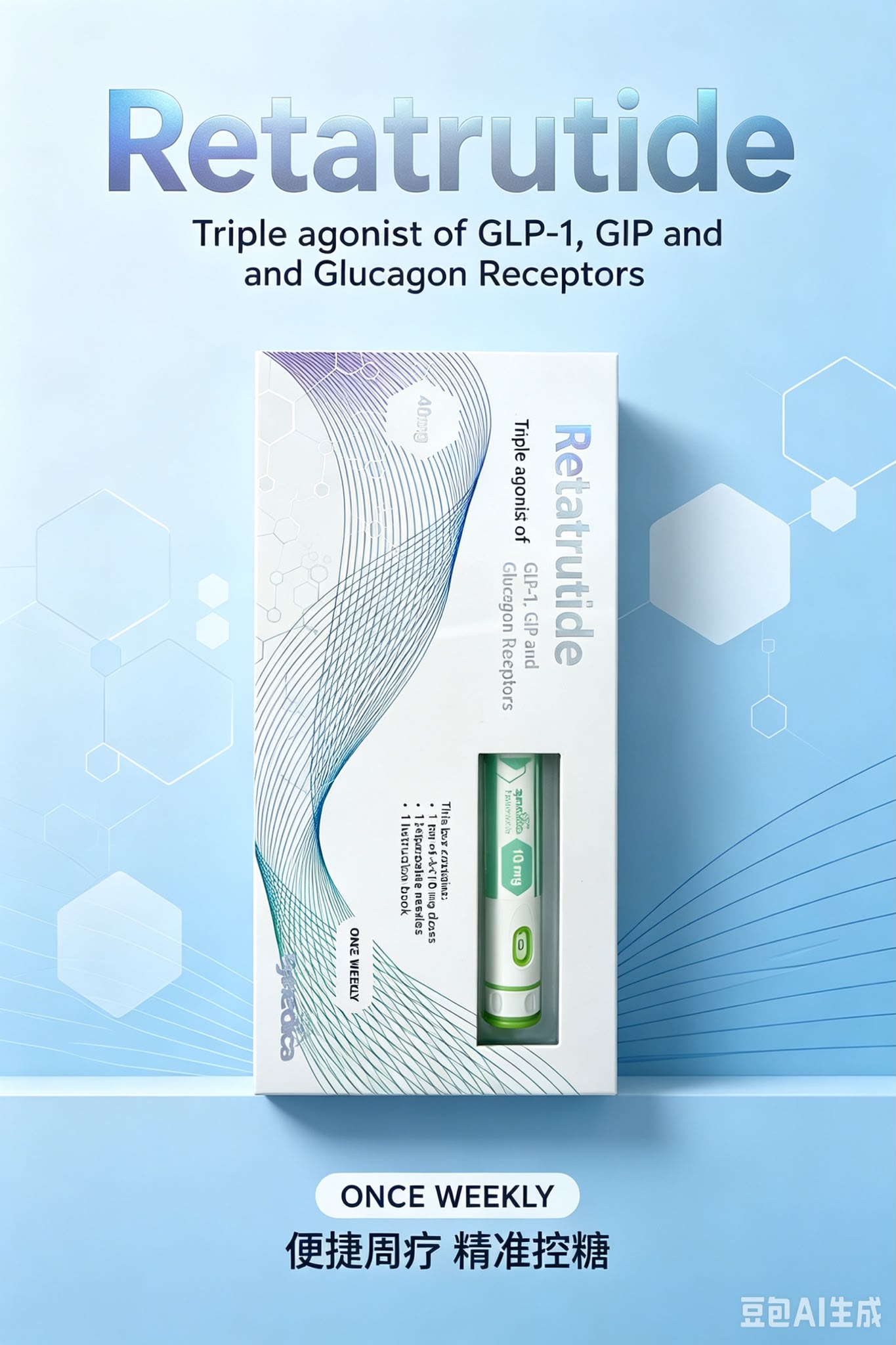 Retatrutide 40mg 瑞他鲁肽